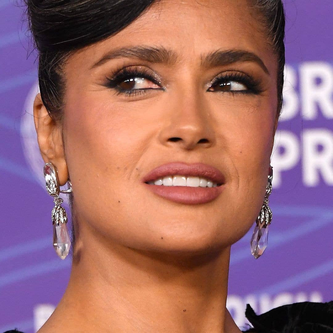 Salma Hayek embraces her gray hair in the most youthful way yet in head-turning new photos
