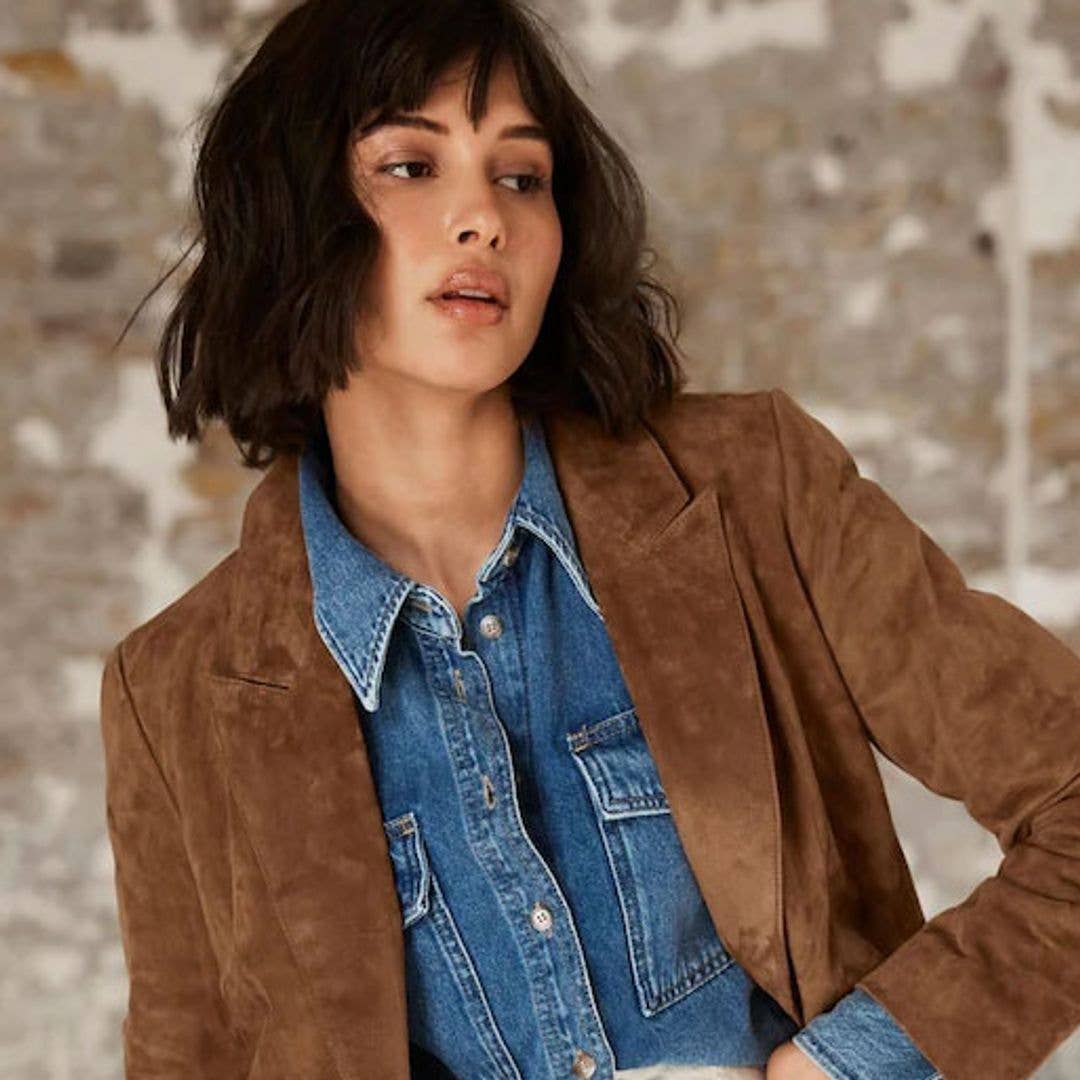It's official: suede jackets are still everywhere - shop the best for spring