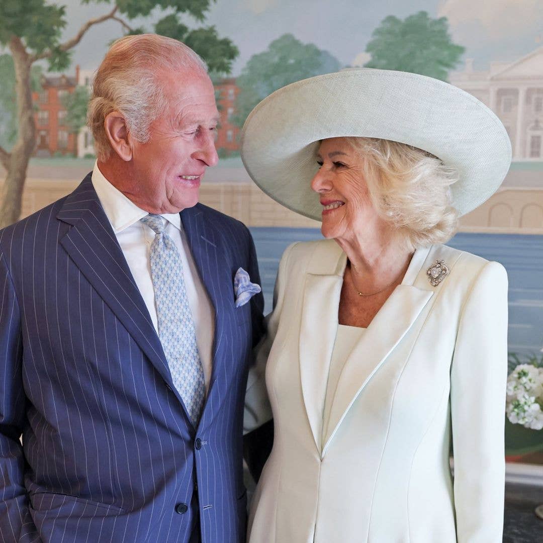 King Charles and Queen Camilla unveil highly personal new portrait to mark end of US state visit