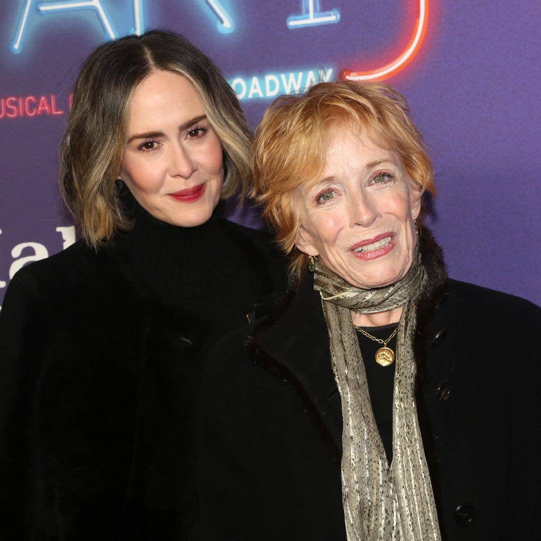 Sarah Paulson and Holland Taylor are style opposites as they make rare red carpet appearance
