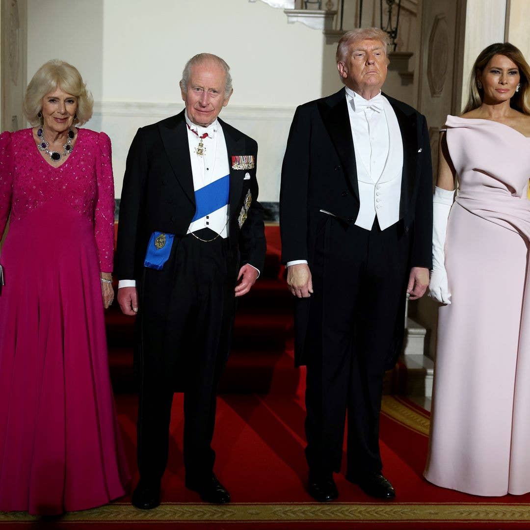 Trumps host glamorous White House state dinner for King Charles and Queen Camilla