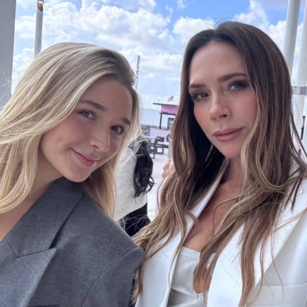 Harper Beckham, 14, steals mum Victoria's signature look for under-the-radar Miami outing