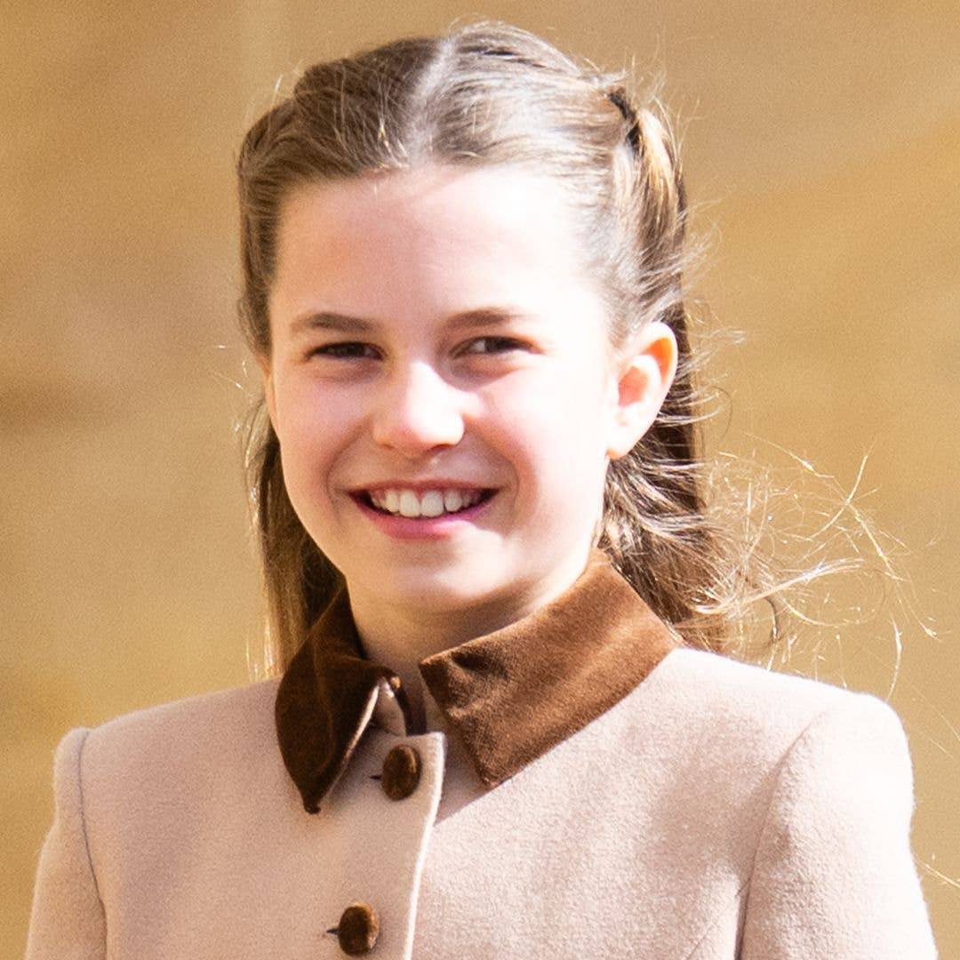 Princess Charlotte is an Easter fashionista in Self-Portrait dress and granny Diana-coded coat