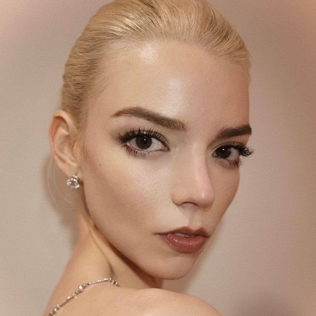 Anya Taylor-Joy is an ethereal Princess Peach in slinky Victoria Beckham dress