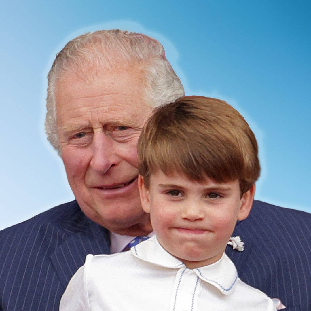 The special bond between Prince Louis and 'hands-on' Grandpa Wales