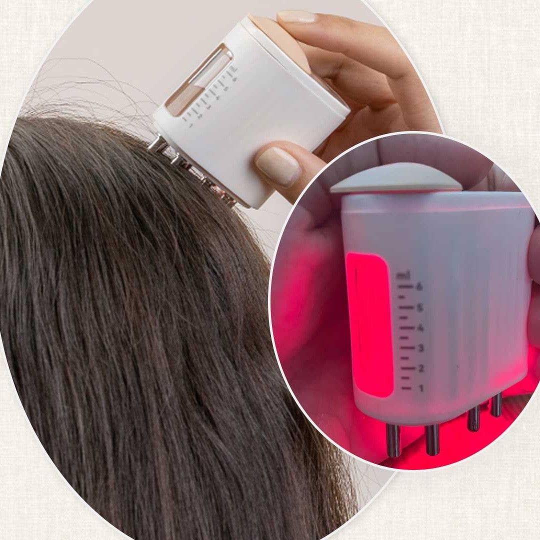I'm 43 with thinning hair and credit this affordable LED device for slowing down hair loss