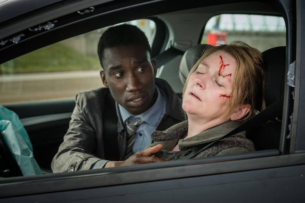 Nathan Stewart-Jarrett and Rosie Cavaliero