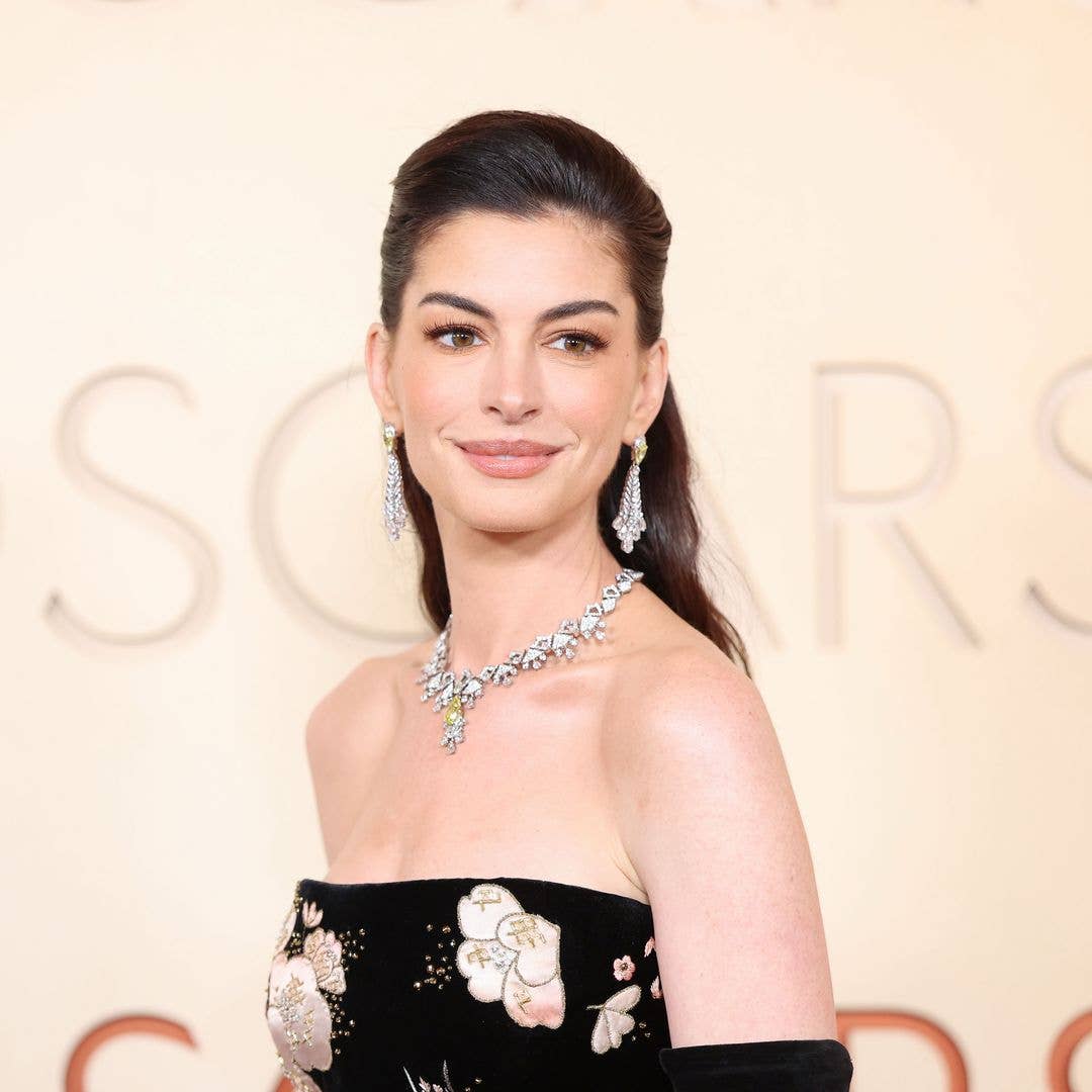 Anne Hathaway's sequin mini dress is a love letter to swinging 60s style