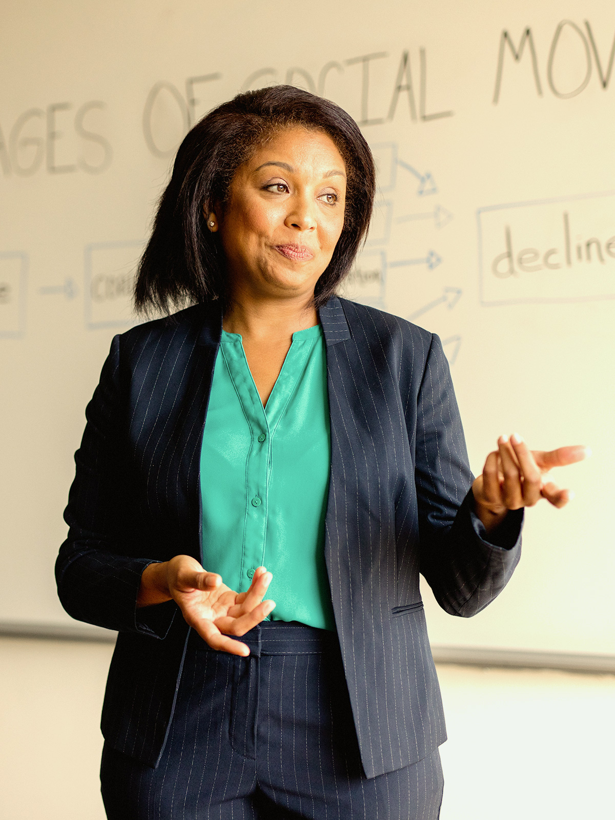 adult female Harvard summer school student