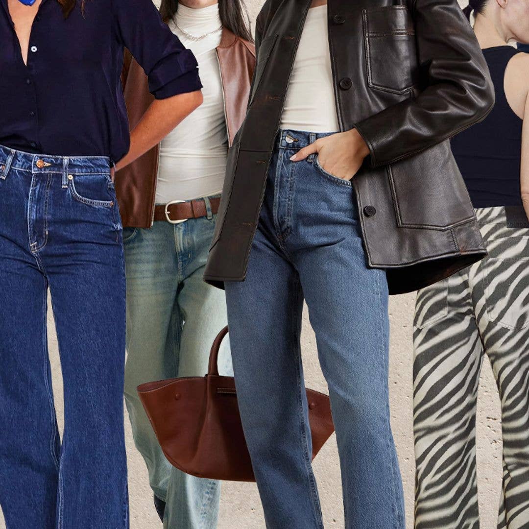 9 fashion editor-approved straight leg jeans to shop this season