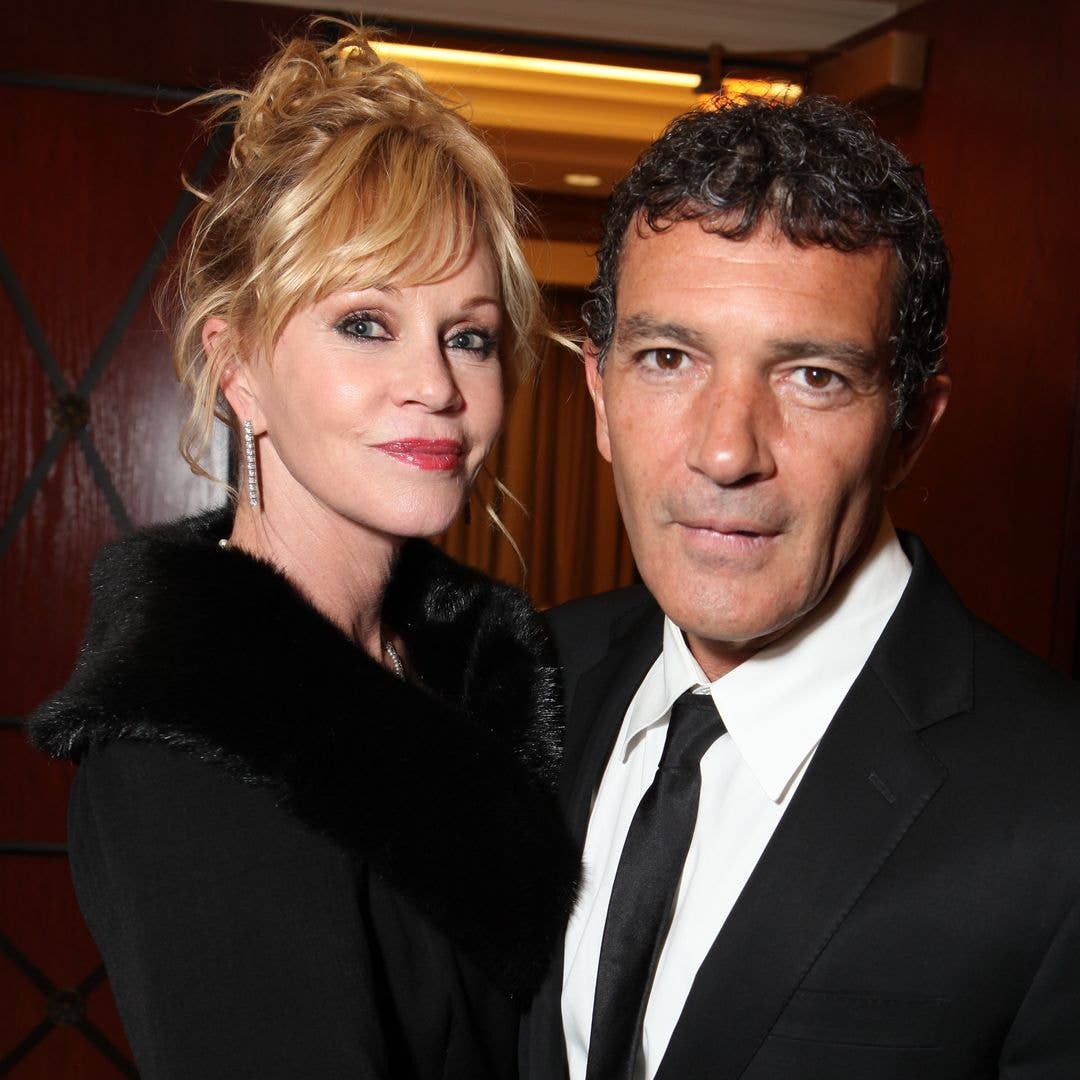 'Lifelong friend': Antonio Banderas pictured with ex-wife Melanie Griffith in home photo