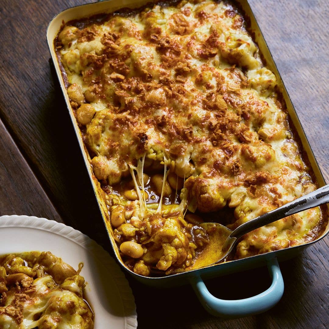 Create a batch-cook meal with this cauliflower & butter bean gratin to add to your weekly meal prep
