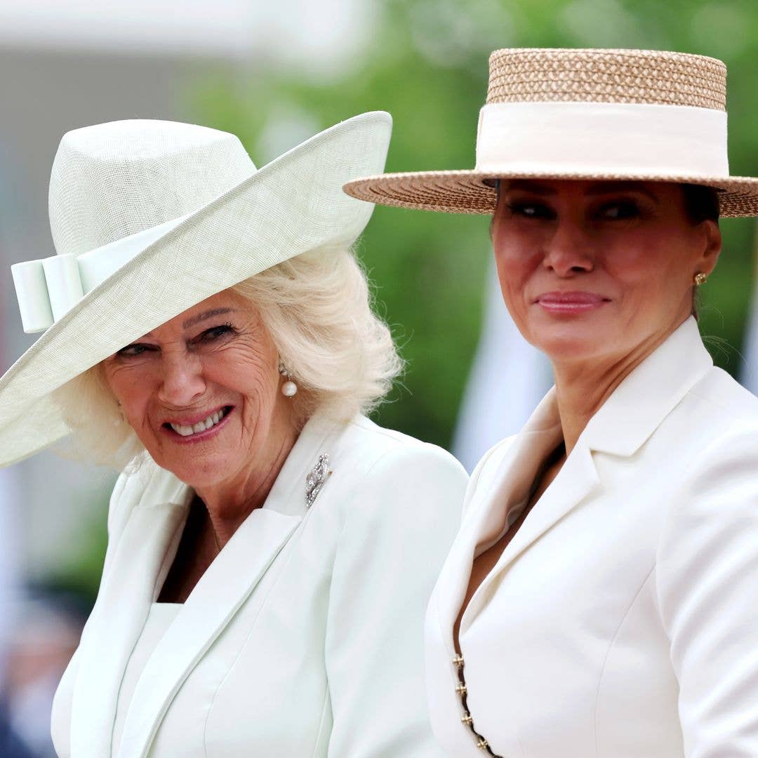 First Lady Melania Trump and Queen Camilla team up and get techy at the White House