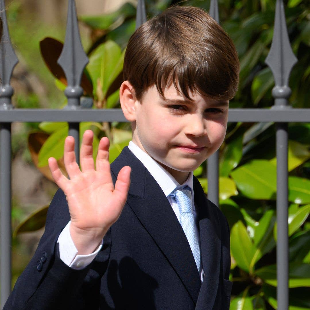 'Grown up' Prince Louis, 7, displays his best behaviour ever at Easter church service