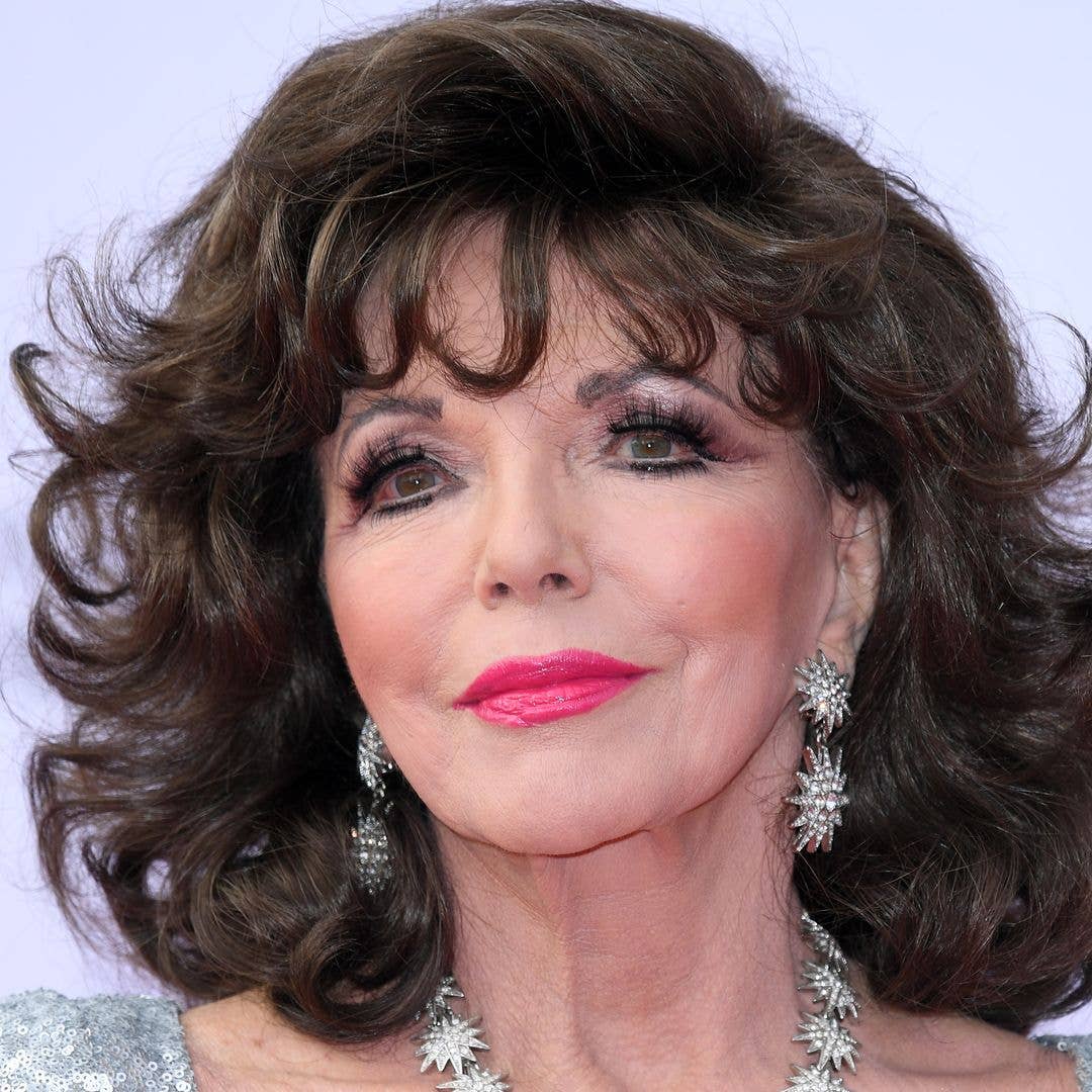 Joan Collins looks fabulous at 92 in Barbie pink suit amid exciting M&S news