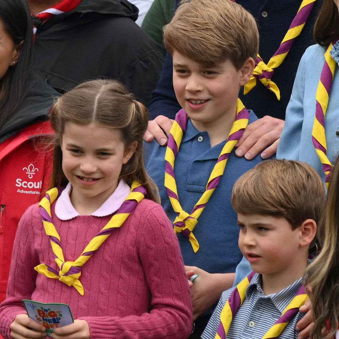 Why Prince George, Charlotte and Louis roared with laughter at grandfather King Charles' birthday photoshoot