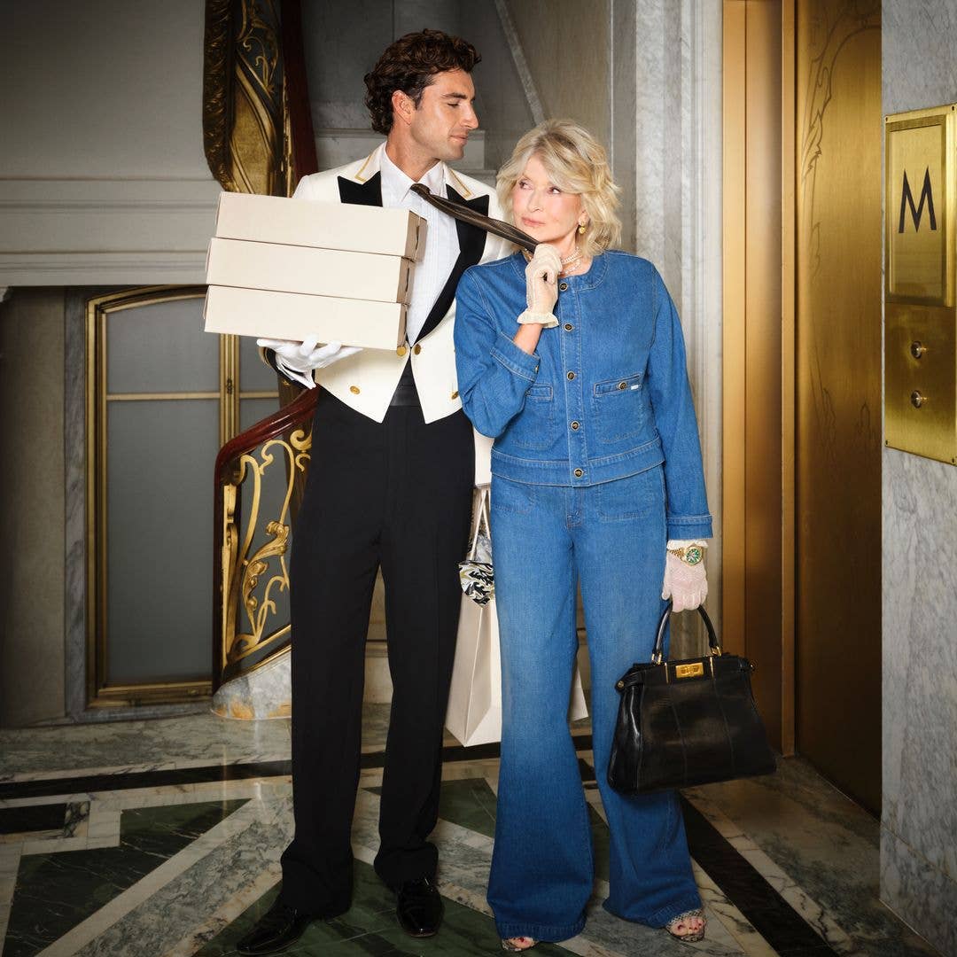 Martha Stewart is finally being served in her delicious five-star campaign with MOTHER